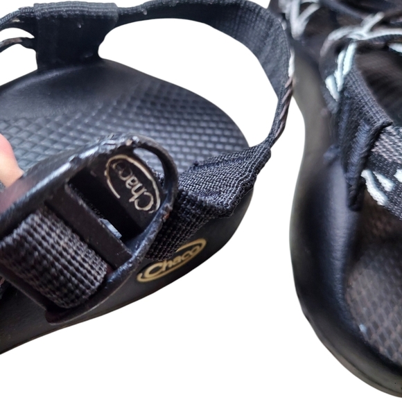 Chaco ZX3 Classic Scatter Black & White Sandal - Picture 5 of 7